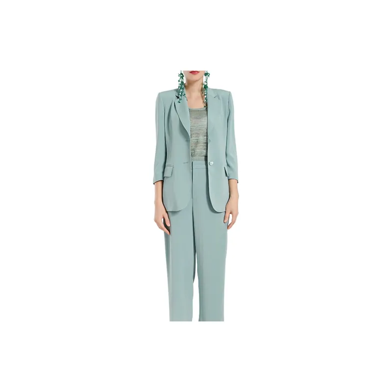 BESIONIA SS24 Suit Trouser Women's Light Blue-3
