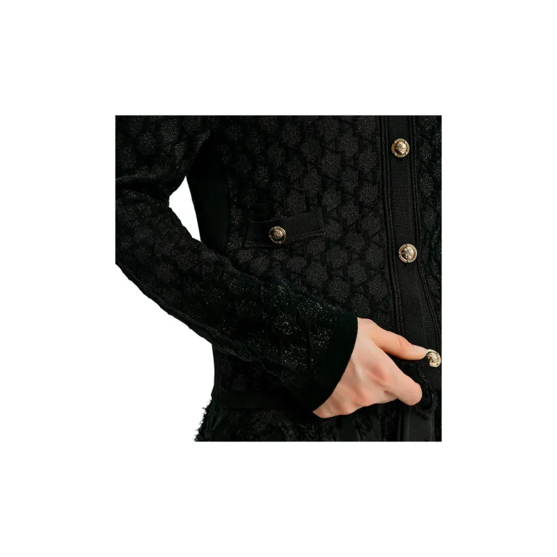 KARL LAGERFELD FW24 Knitwear Women's Black-4