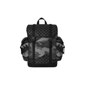 SPRAYGROUND Artificial Leather Backpack Men's Black