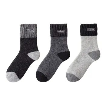 MIIOW Mid Calf Socks Men's Combo Set