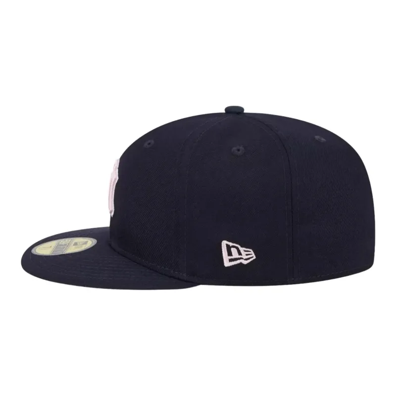 New Era Polyester Baseball Caps Men's Marine Blue-2