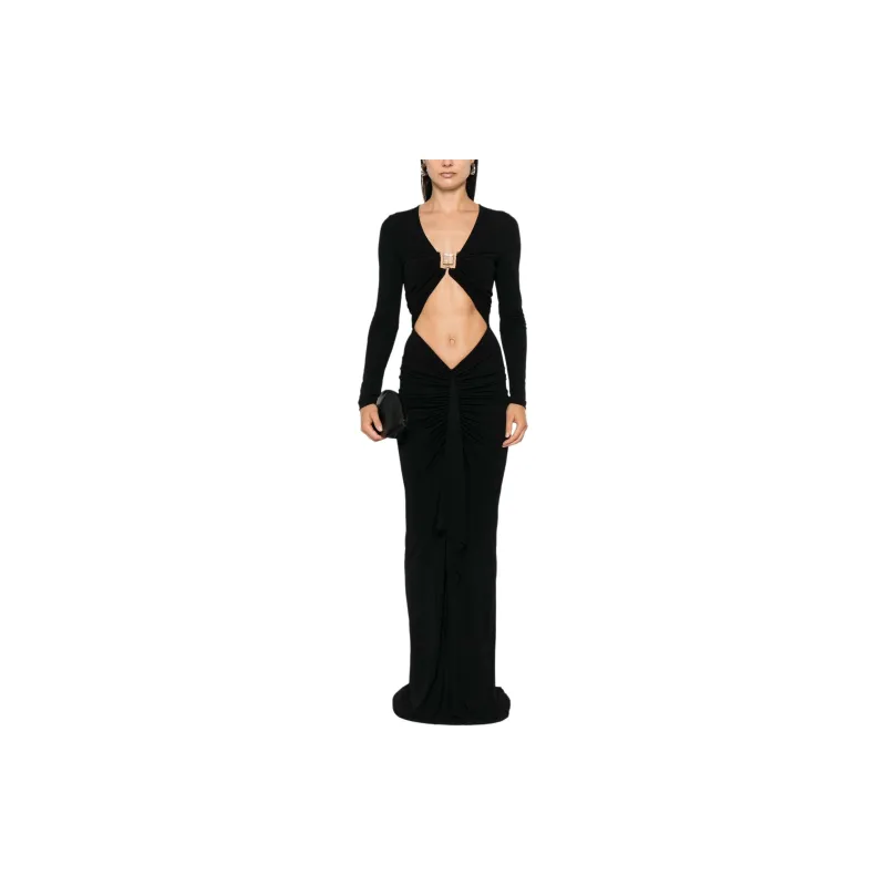 Christopher Esber Venus Plunging Maxi Dress-1