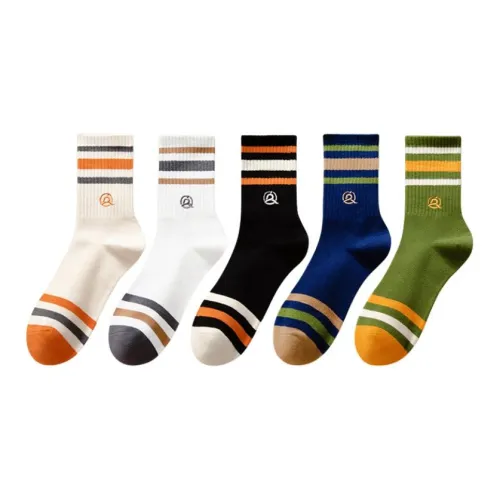 ROBINHOOD Mid Calf Socks Men's 5 Pack