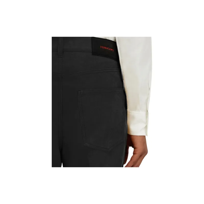 Ferragamo Moleskin Trousers-5