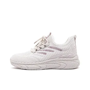 AAA SINCE 1955 Versatile Mesh Front Lace-Up Cushioned Wear-Resistant Breathable Low-Top Casual Shoes Women's