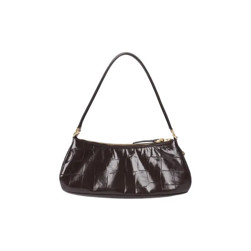 Chloe Calfskin One Shoulder Handbags Women's Cor Brown-2