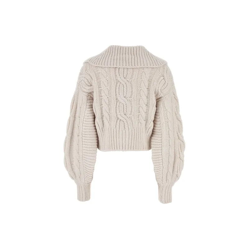 Zimmermann Illustration Cable Cardigan-1