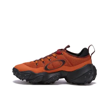 Oakley Anti Slip Wear Resistant Low Top Golf Shoes Men's Orange