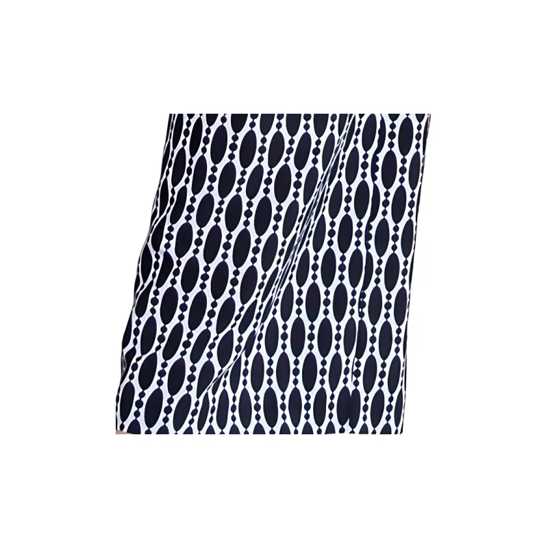 BESIONIA SS23 Casual Pants Women's Black White-2