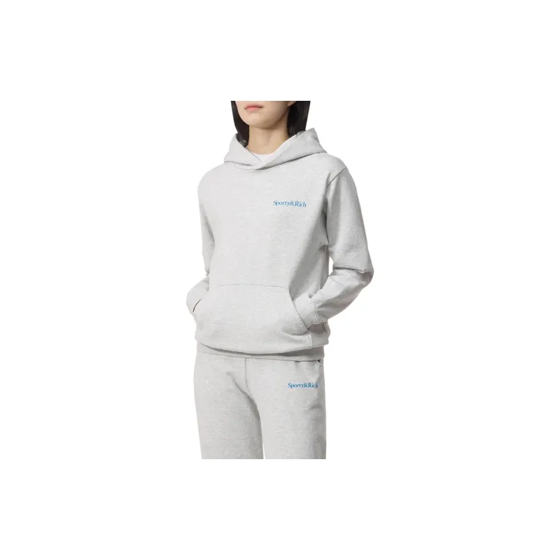 SPORTY & RICH Sweatshirt Unisex Gray-2