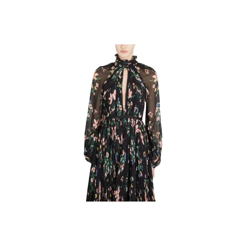 Giambattista Vall Botanical Draped Dress-5