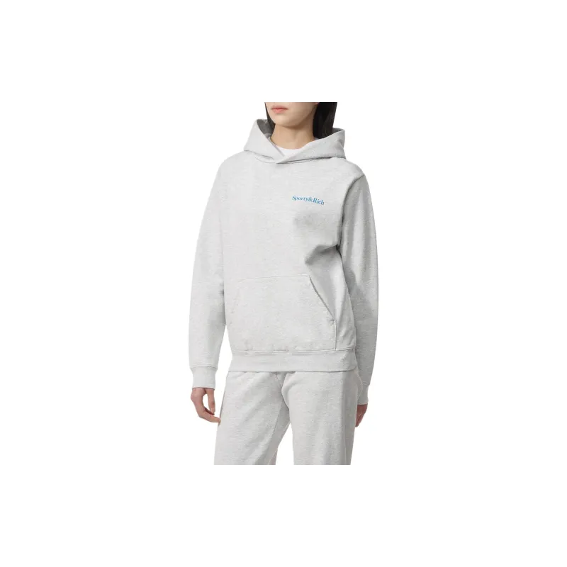 SPORTY & RICH Sweatshirt Unisex Gray-3