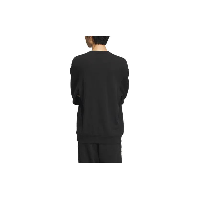 Adidas FRENCH TERRY SWEATSHIRT Sweatshirt Unisex Black-1