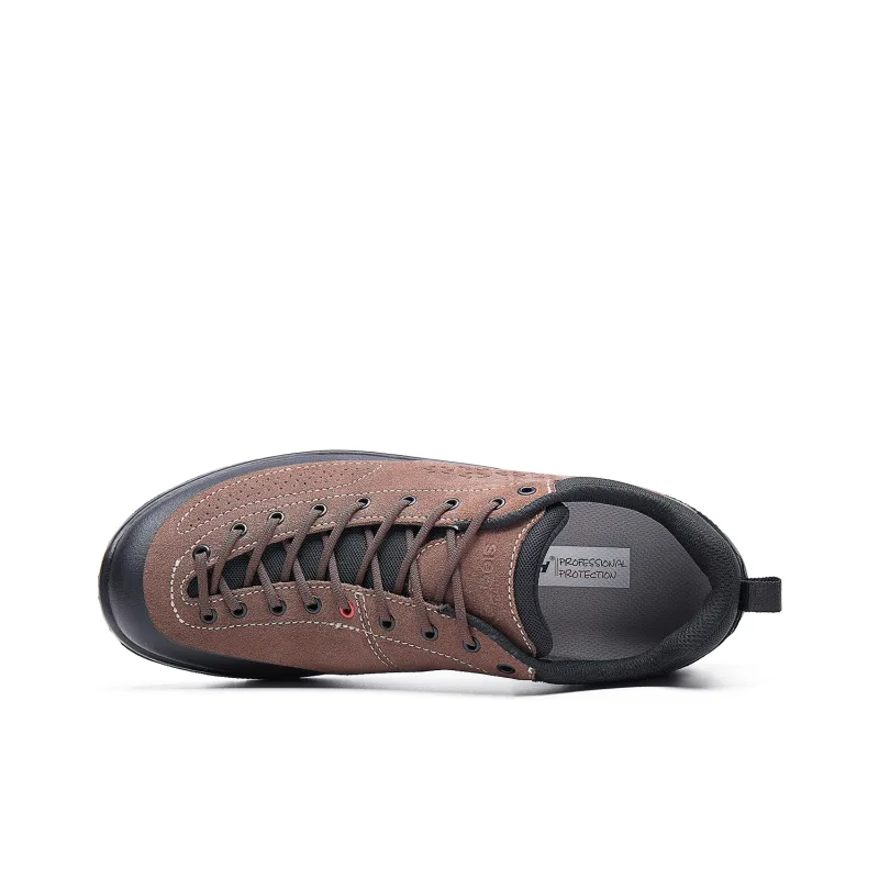 Slider Travel Series Cushioning, Slip Resistant, Lightweight Low Top Outdoor Shoes Men's Brown Black-2