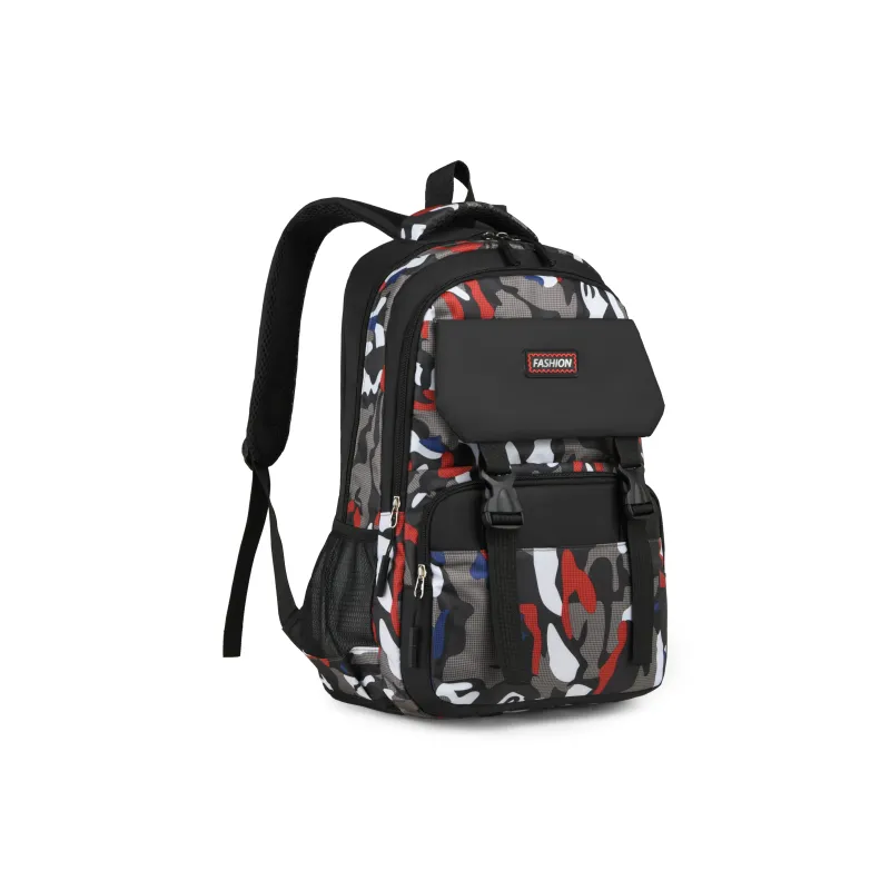 Gorora Oxford Backpack Regular Unisex Multicolor-4