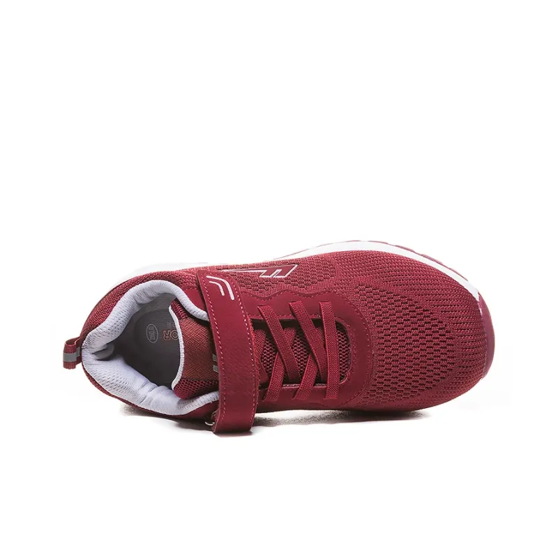Warrior Wear Resistant Slip Resistant Low Top Casual Shoes Women's Red-2