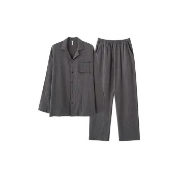 Lanza Pajama Set Men's Dark Gray