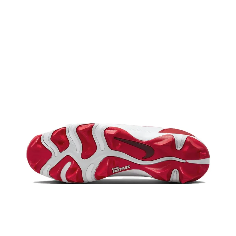 Nike Force Trout 9 Keystone White Team Red Pure Platinum University Red-5