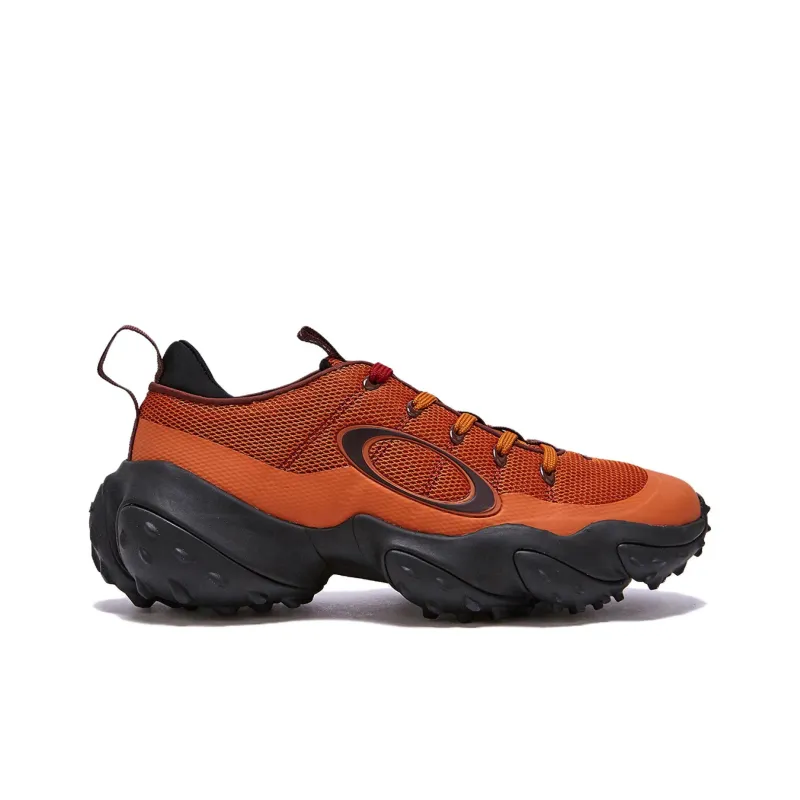 Oakley Anti Slip Wear Resistant Low Top Golf Shoes Men's Orange-1