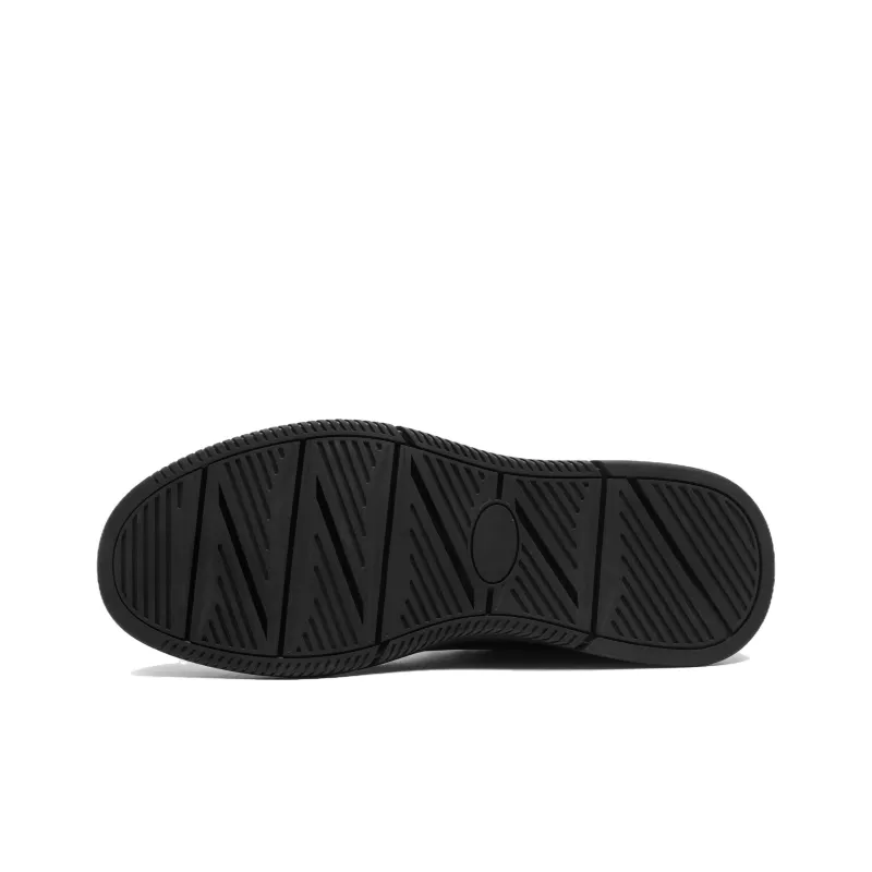 Shu Family Slip-Resistant Cushioning Low-Top Casual Shoes Men's Black-2