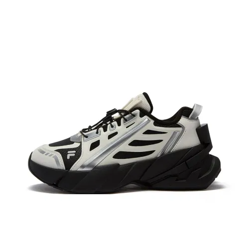 FILA FUSION TI 22 Abrasion Resistant Slip Resistant Low Top Casual Shoes Women's White Black