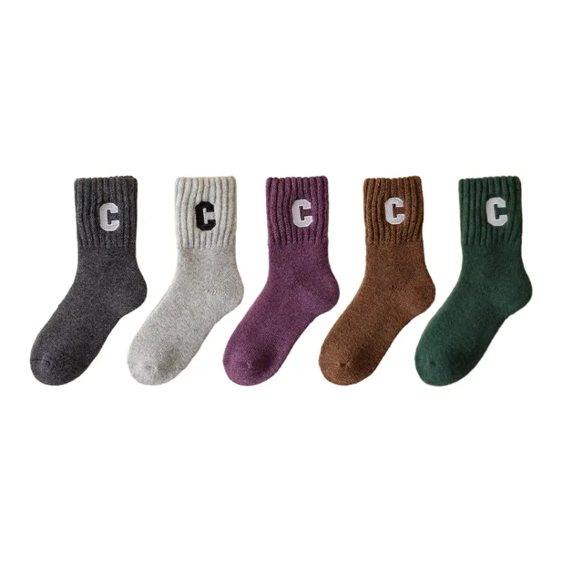 MIIOW Mid Calf Socks Women's Combo Set-6