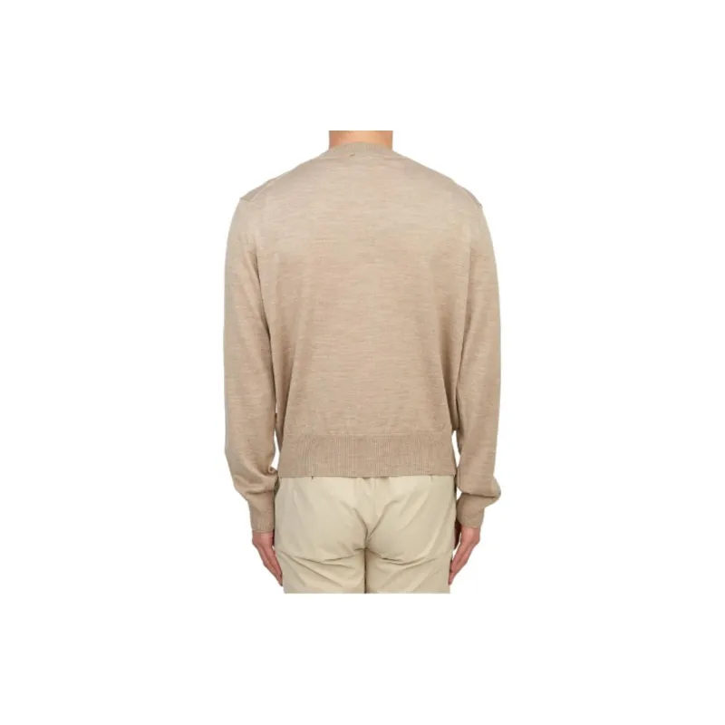 AMIPARIS Paris Ami De Coeur Logo Embroidered Buttoned Cardigan-4