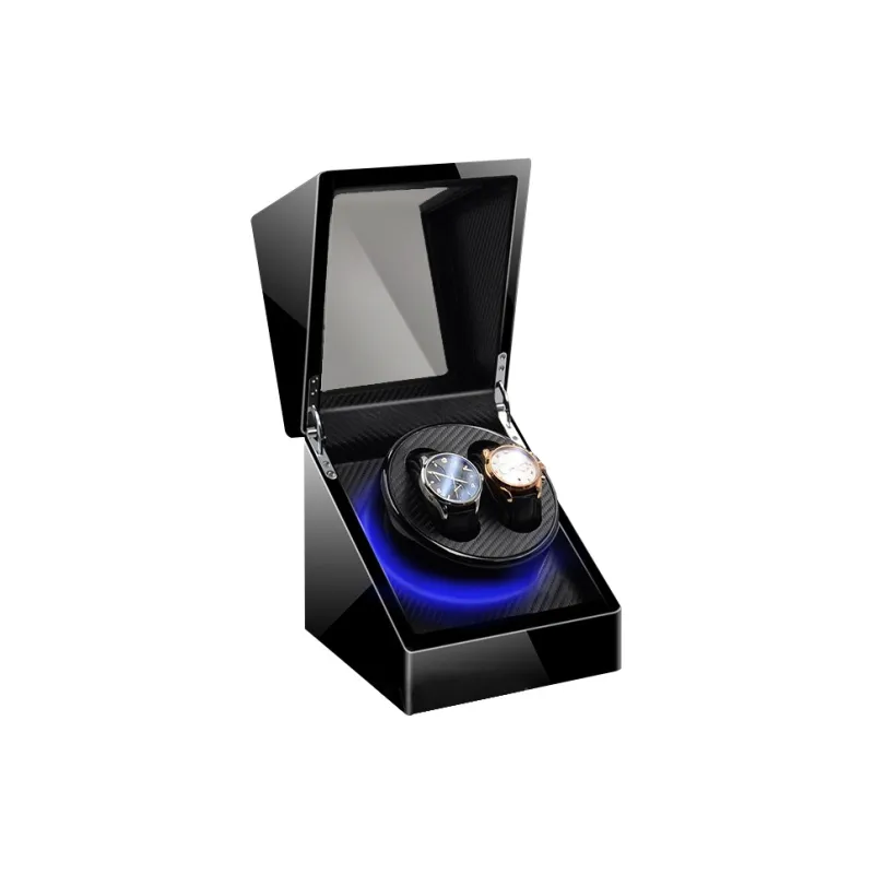 Brilliant Regular Collection 2 Digits Watch Winder Black Red Brown Unisex-4
