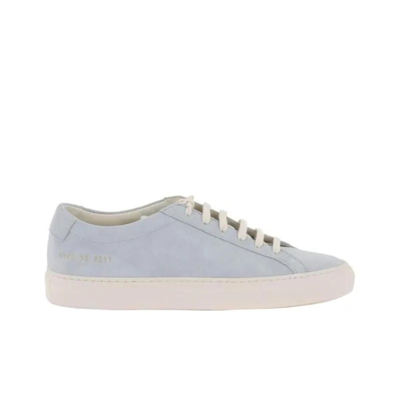 COMMON PROJECTS Contrast Achilles Suede Sneakers-1
