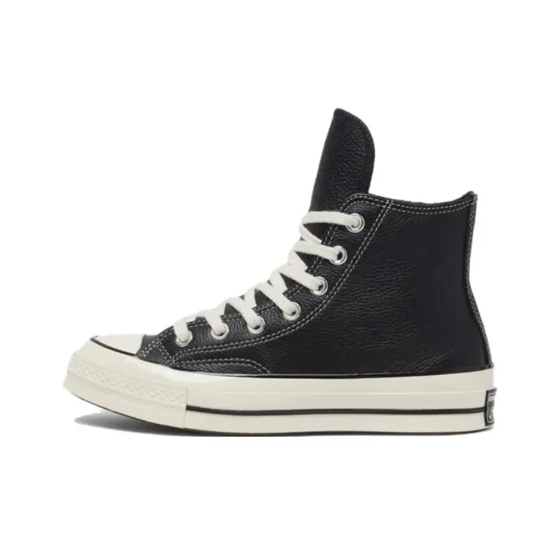 Converse 1970s Anti Slip Wear Resistant High Top Skateboard Shoes Unisex Black-0