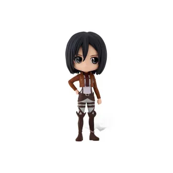BANPRESTO Glass Factory Attack On Titan Q Posket Mikasa Ackerman Model B Bonus Gifts