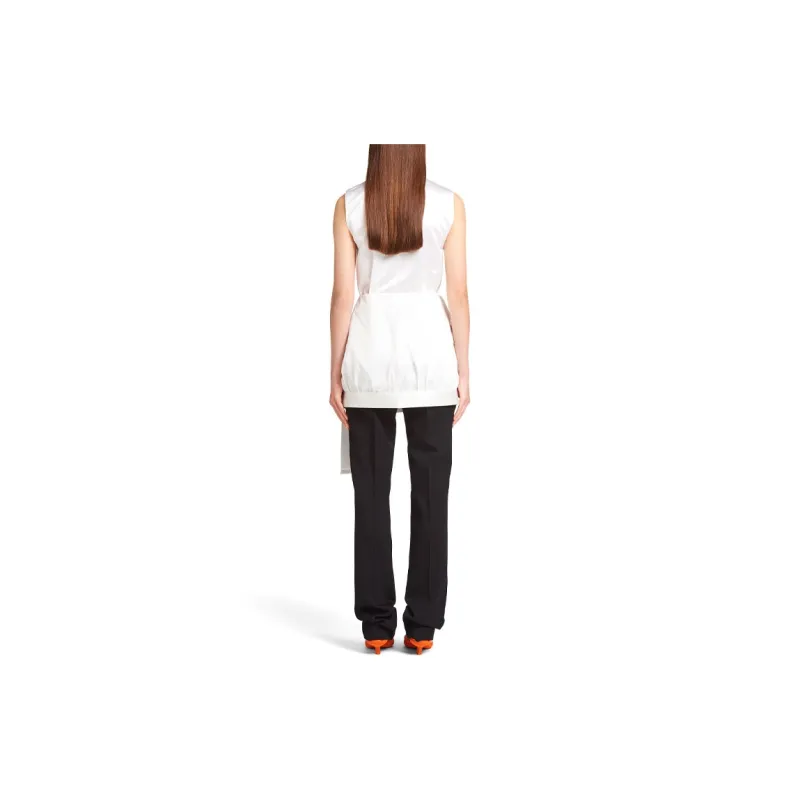 PRADA SS21 Casual Short Skirts Women's White-3