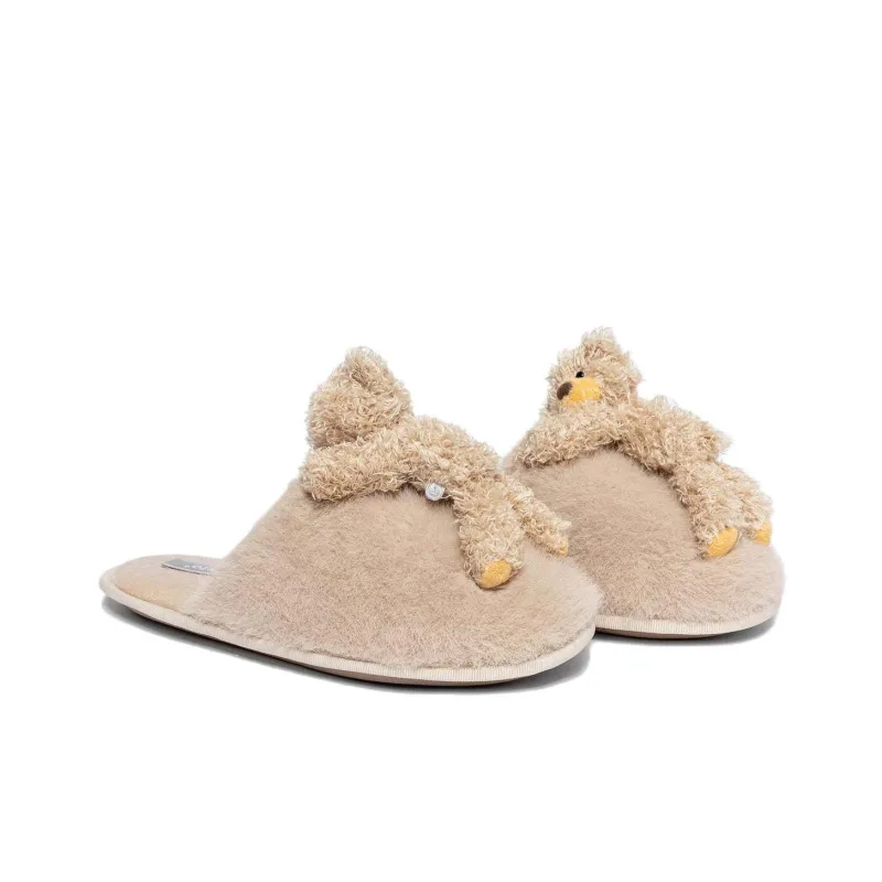 13 DEMARZO Abrasion Resistant Wrap toe Slippers Unisex Khaki-2