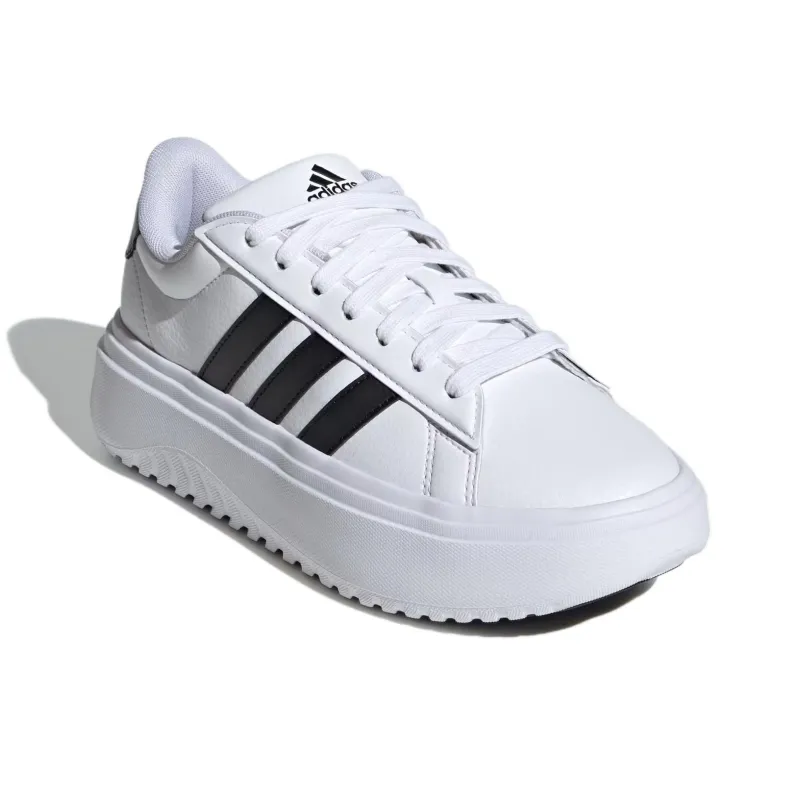 Grand Court Women's Adidas Platform 'White Black' Women's-2