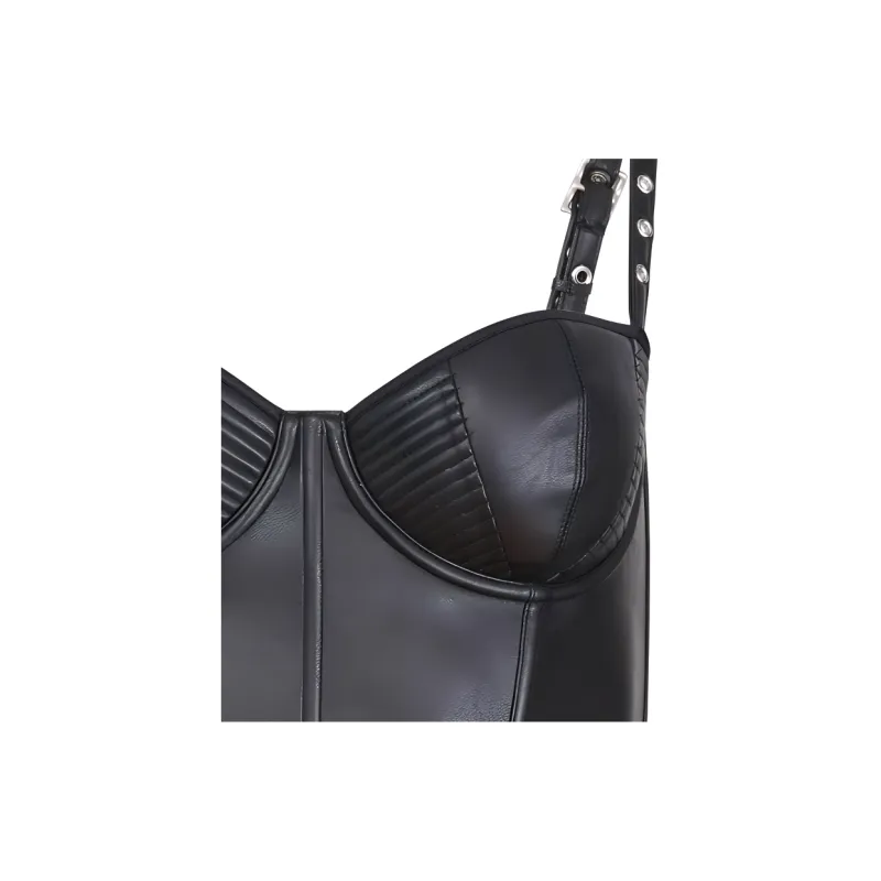 Fleur Du Mal Grommet Bustier Top-1