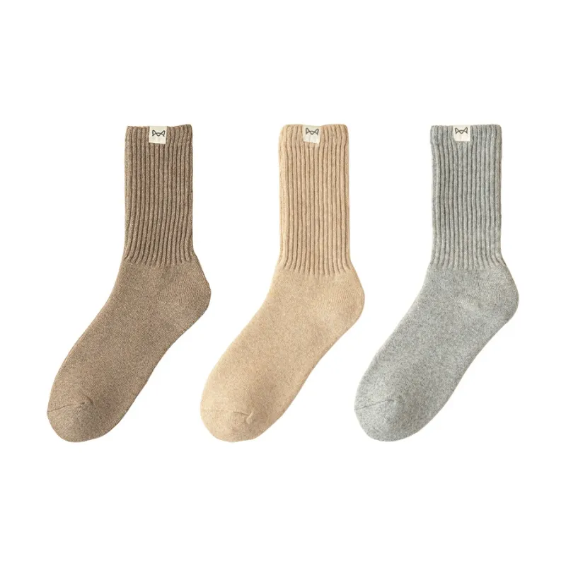 MIIOW Mid Calf Socks Men's Combo Set-4