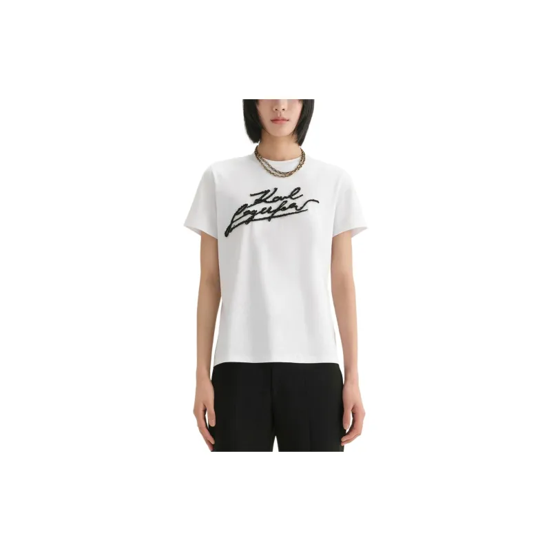 KARL LAGERFELD T Shirt Women's White-1