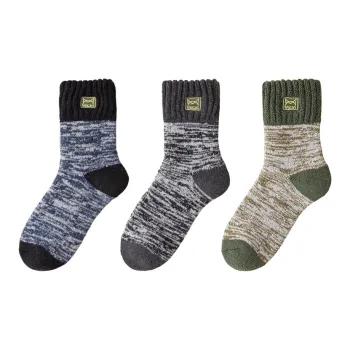 MIIOW Mid Calf Socks Men's Combo Set