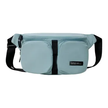 Yalu Oxford Fanny Pack, Crossbody Bag Regular Unisex Gray/Black/Green/Sky Blue/Dark Blue