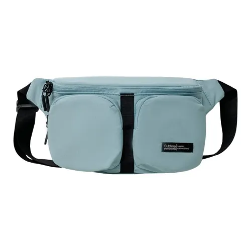 Yalu Oxford Fanny Pack, Crossbody Bag Regular Unisex Gray/Black/Green/Sky Blue/Dark Blue