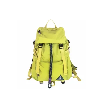KOUGA Oxford Double Shoulder Backpack Medium Size Unisex Lemon Fruit Green