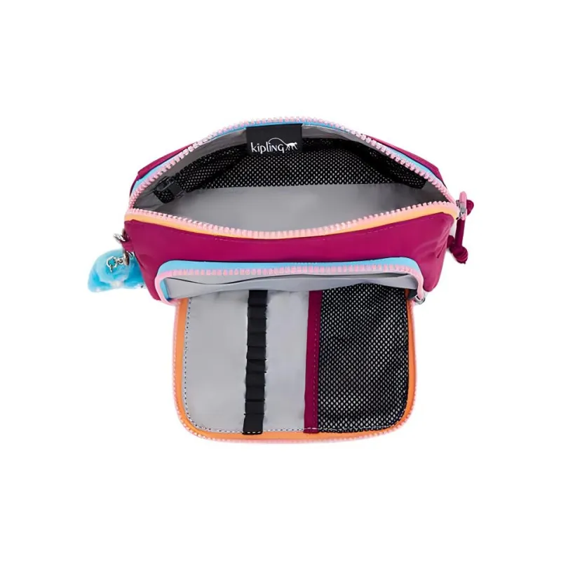 Kipling Nylon Clutch Small Size Unisex Multicolor-7