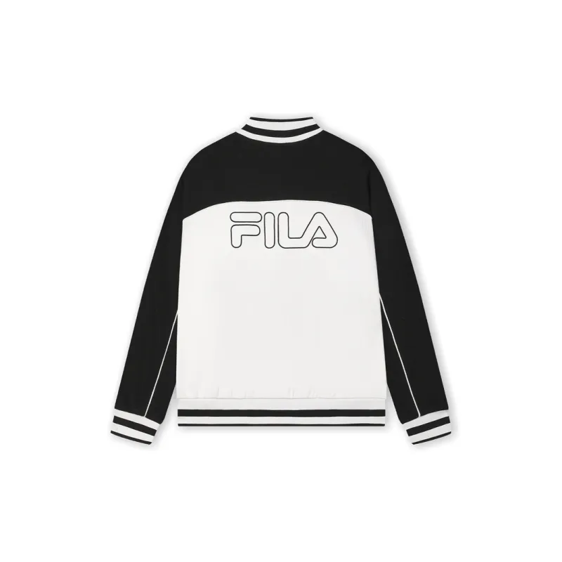 FILA Baseball Jacket Women's Standard White-1