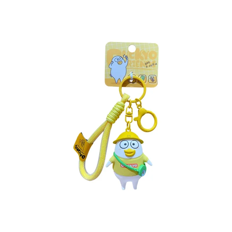Baimao PVC+ Hardware Keychains Unisex-6