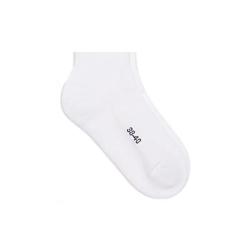 Balenciaga Bb Logo Tennis Socks White/Black-2