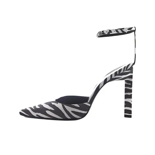 The Attico High Heels Women's Black/White