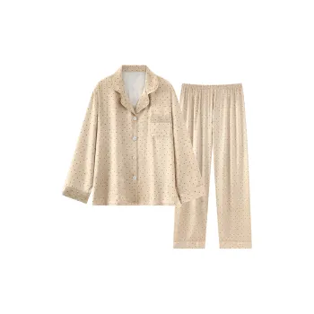 O'MESIK Pajama Set Women's Gold