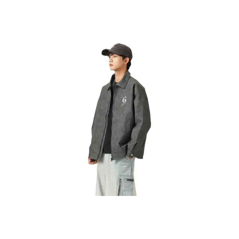 GROGNAK Leather Jackets Unisex-4