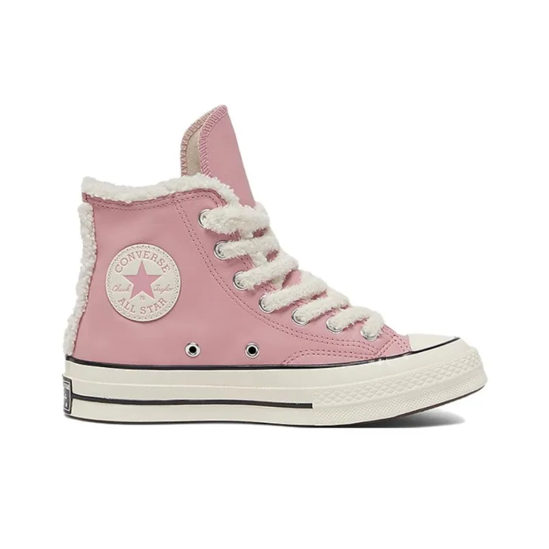 Converse Chuck 70 Anti Slip Wear Resistant High Top Canvas Shoes Unisex Pink-1