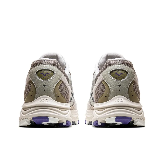Mizuno Racer ADV Abrasion Resistant, Breathable, Lightweight Low Top Running Shoes Unisex Beige-4